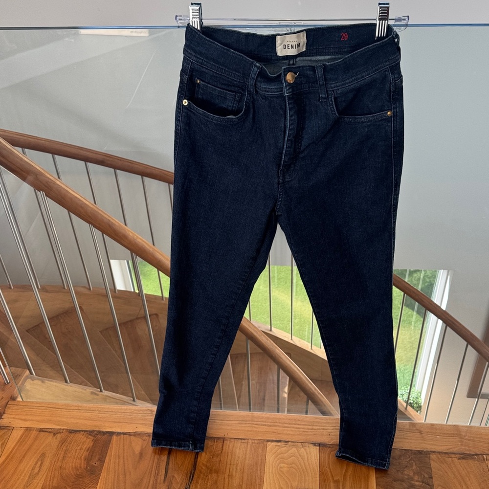 Women's Dark Blue Jeans